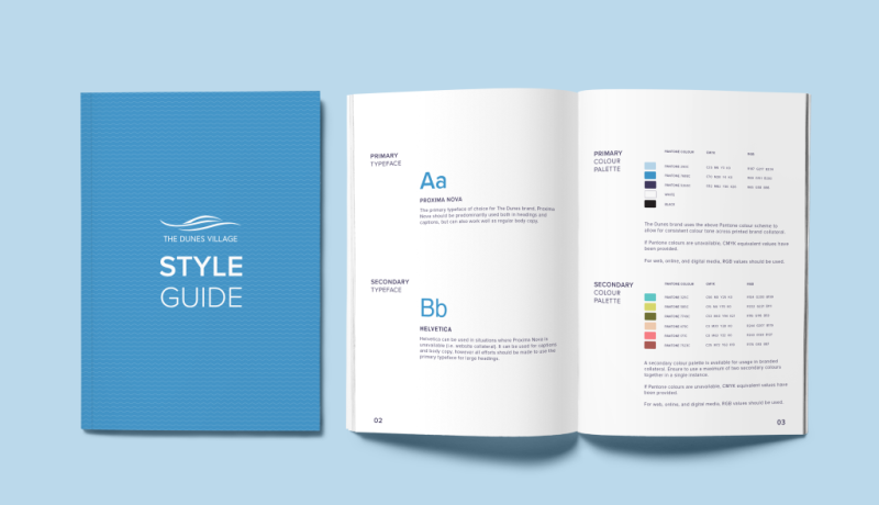 TDunes_A4StyleGuide Mockup